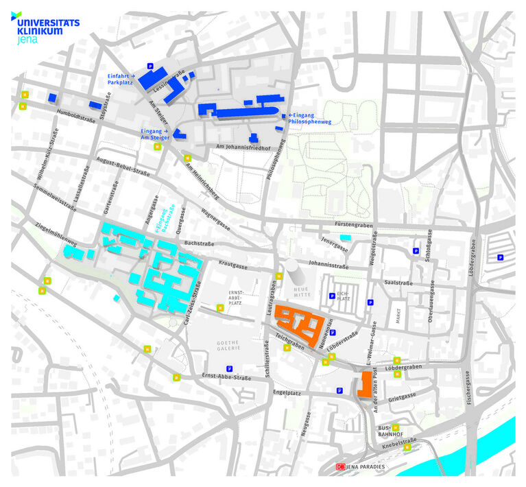 Lageplan Innenstadt