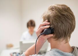 Das 2013 gegründete Tinnitus-Zentrum an der HNO-Klinik des Universitätsklinikums Jena kann am 16. April ebenfalls besichtigt werden, auch das Therapieangebot wird vorgestellt. Foto: UKJ/Schroll