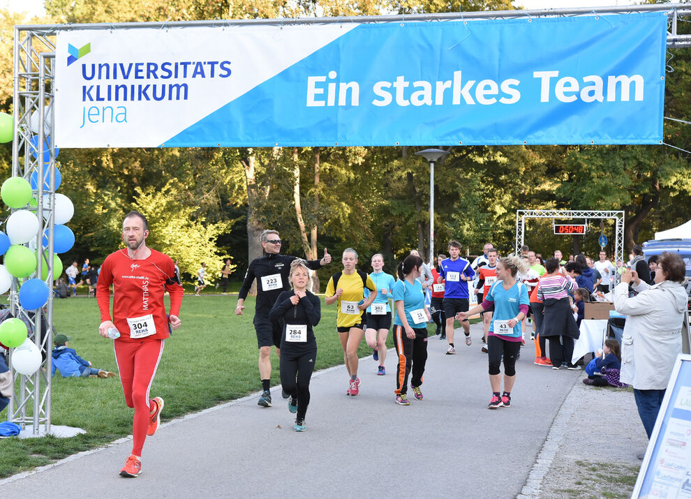 Der Lauf gegen Krebs am 26. September in Jena findet bereits zum 12. Mal statt. Foto: UKJ/Wetzel