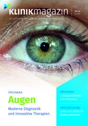 Das Titelbild des aktuellen UKJ-Klinikmagazins.