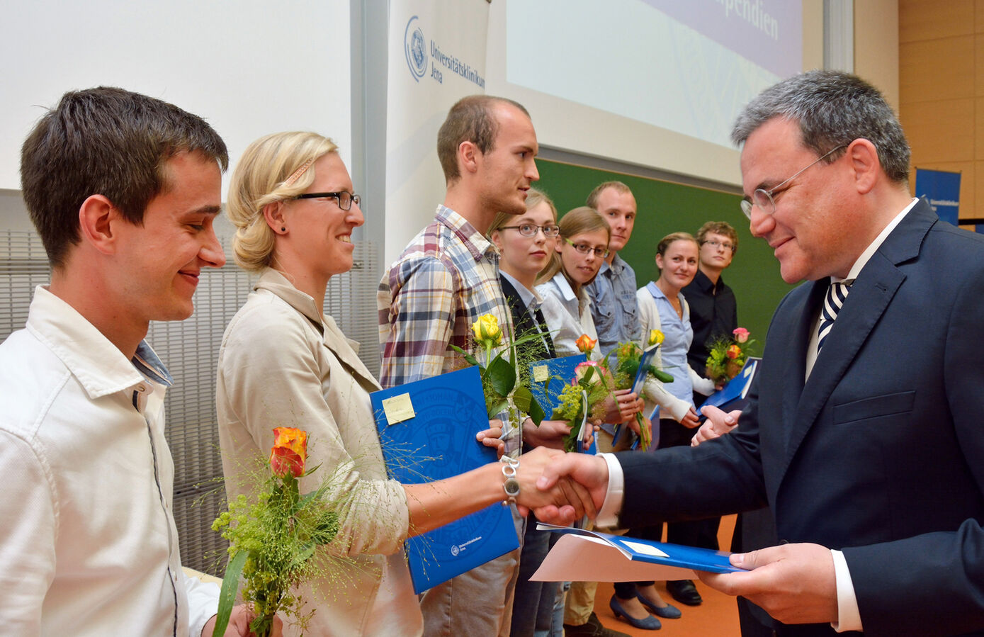 Der Förderverein des UKJ vergibt u.a. jährlich Förderstipendien an Promovenden des UKJ. Foto: UKJ