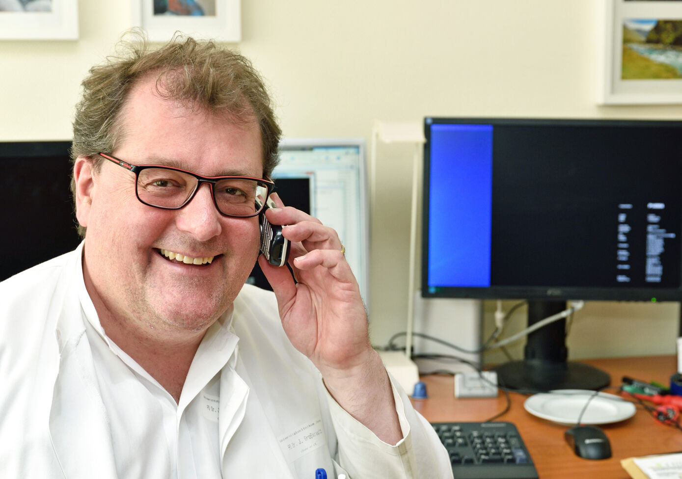 PD Dr. Julian Großkreutz, Leiter der Neuromuskulären und ALS-Ambulanz am UKJ, stellt am 18. Oktober Therapien bei Muskelerkrankungen vor. Foto: UKJ