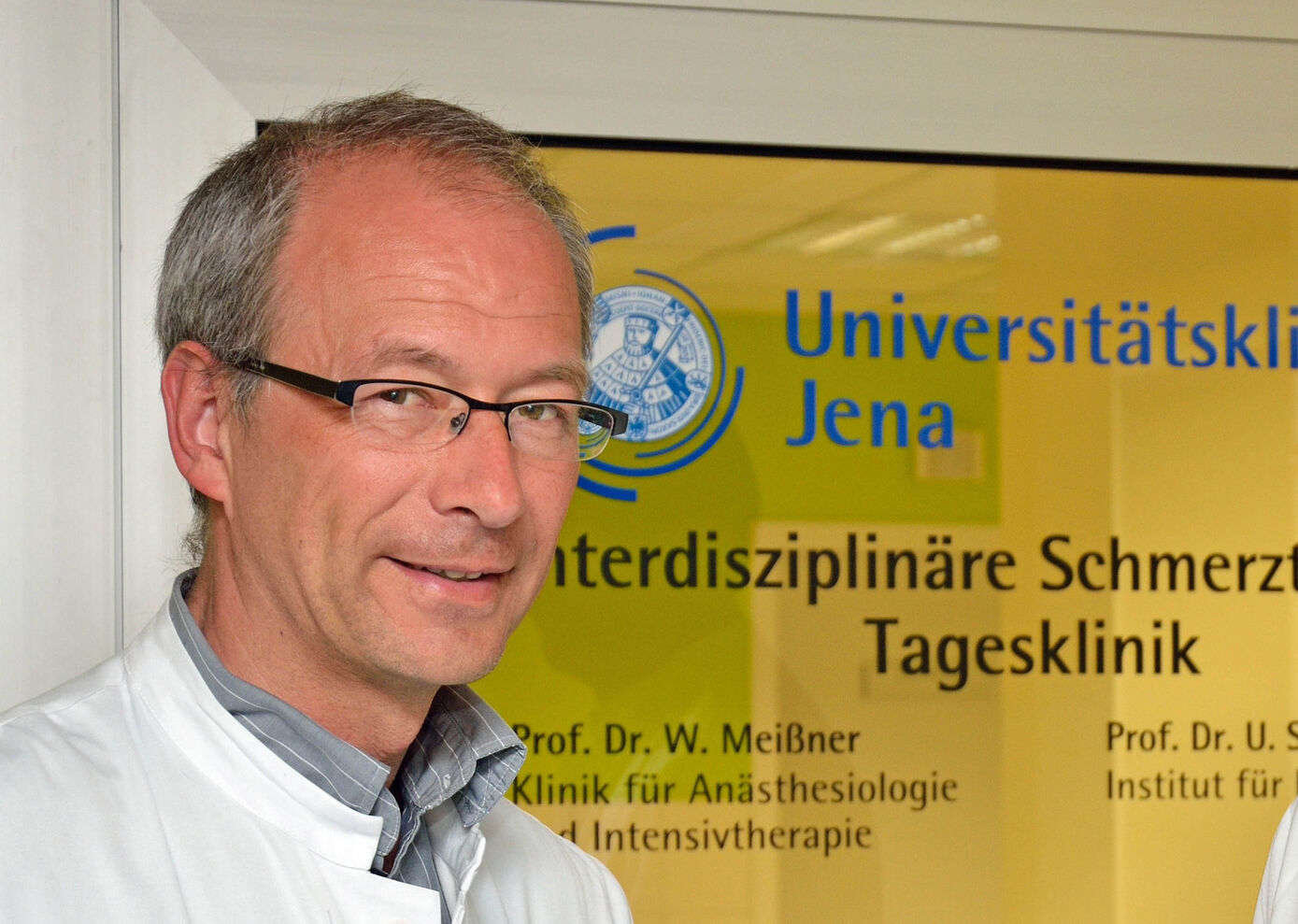 Der Leiter der Sektion Schmerztherapie am UKJ, Prof. Winfried Meißner, ist zum Designierten Präsidenten der Deutschen Schmerzgesellschaft gewählt worden. Foto: Michael Szabó/UKJ