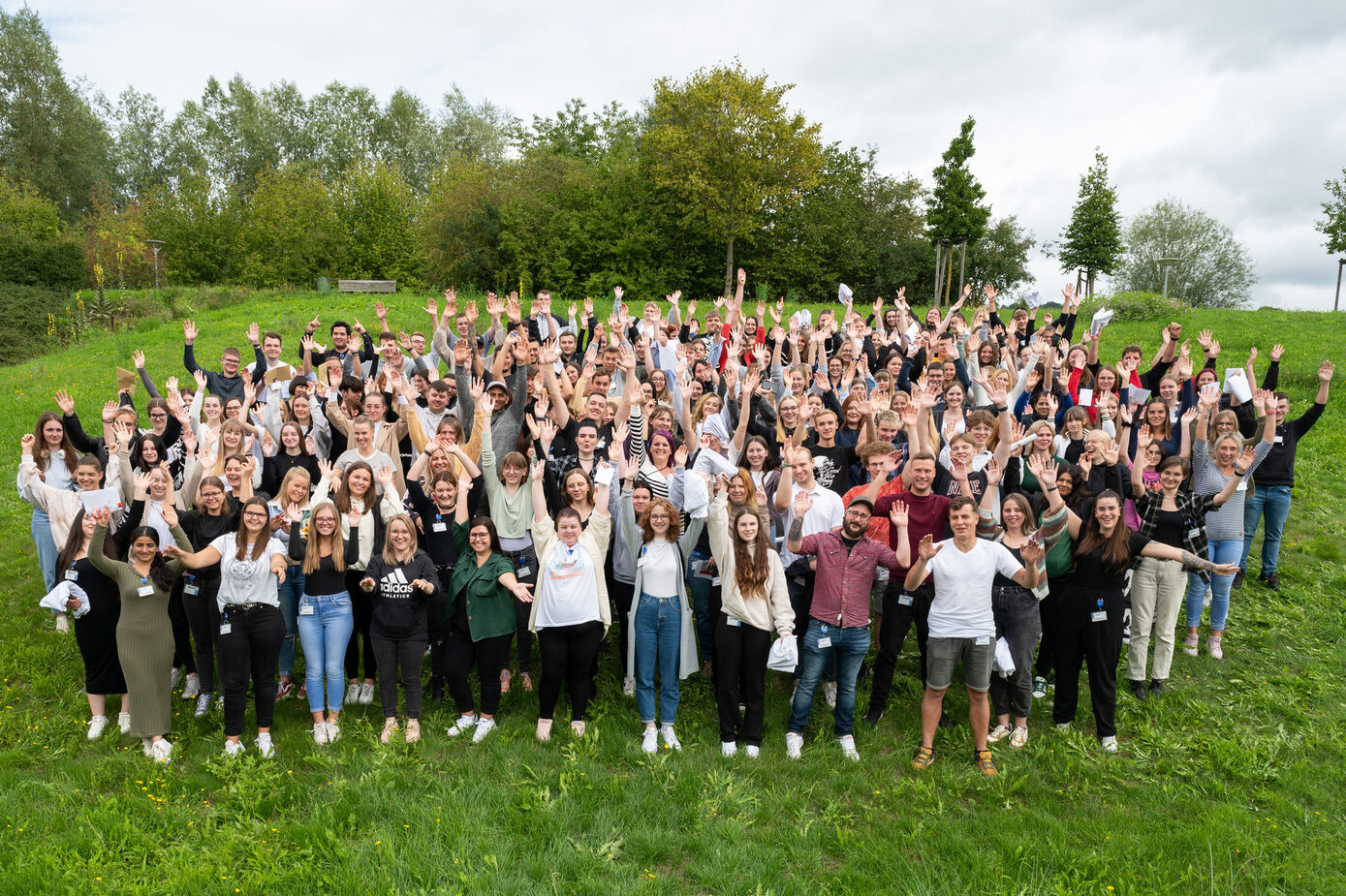 195 Azubis starten heute in ihre Ausbildung am Universitätsklinikum Jena.

Foto: Heiko Hellmann (UKJ)