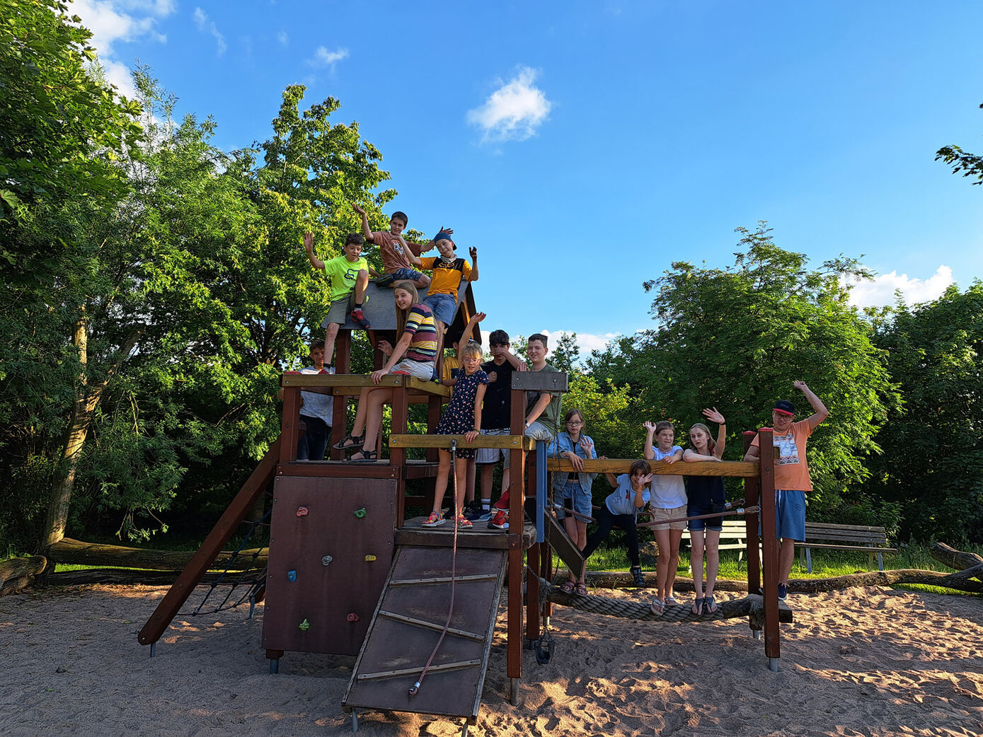 Für die Kinder und Jugendlichen war die Ferienfreizeit in Brotterode eine willkommene Abwechslung. Foto: UKJ 