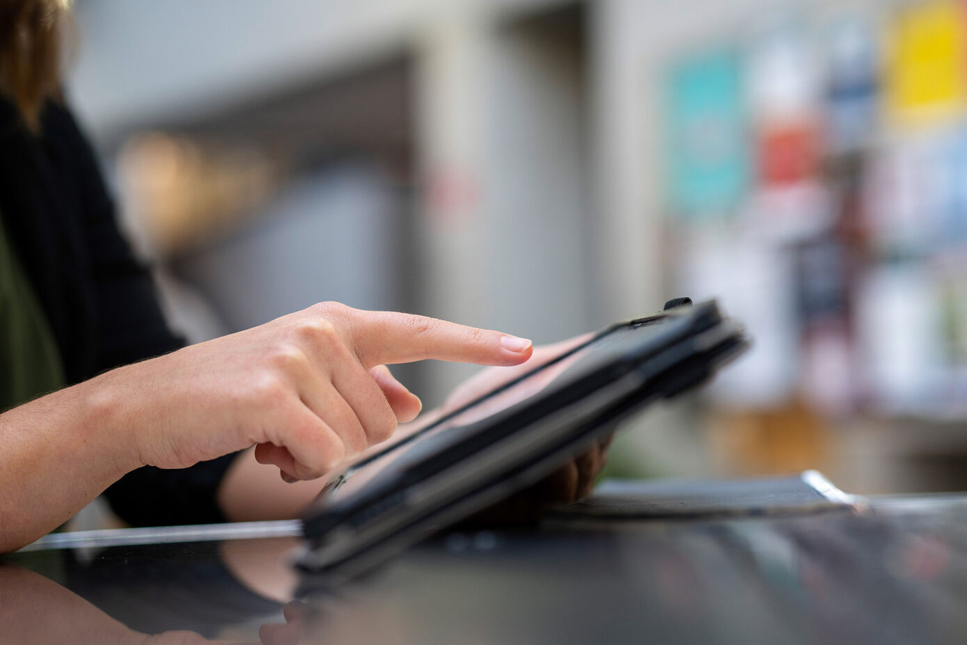 Das Universitätsklinikum Jena beteiligt sich an der Digitalen Gesundheitsstudie DigiHero und lädt in Thüringen zur Beteiligung ein. 
Foto: Anna Schroll/UKJ