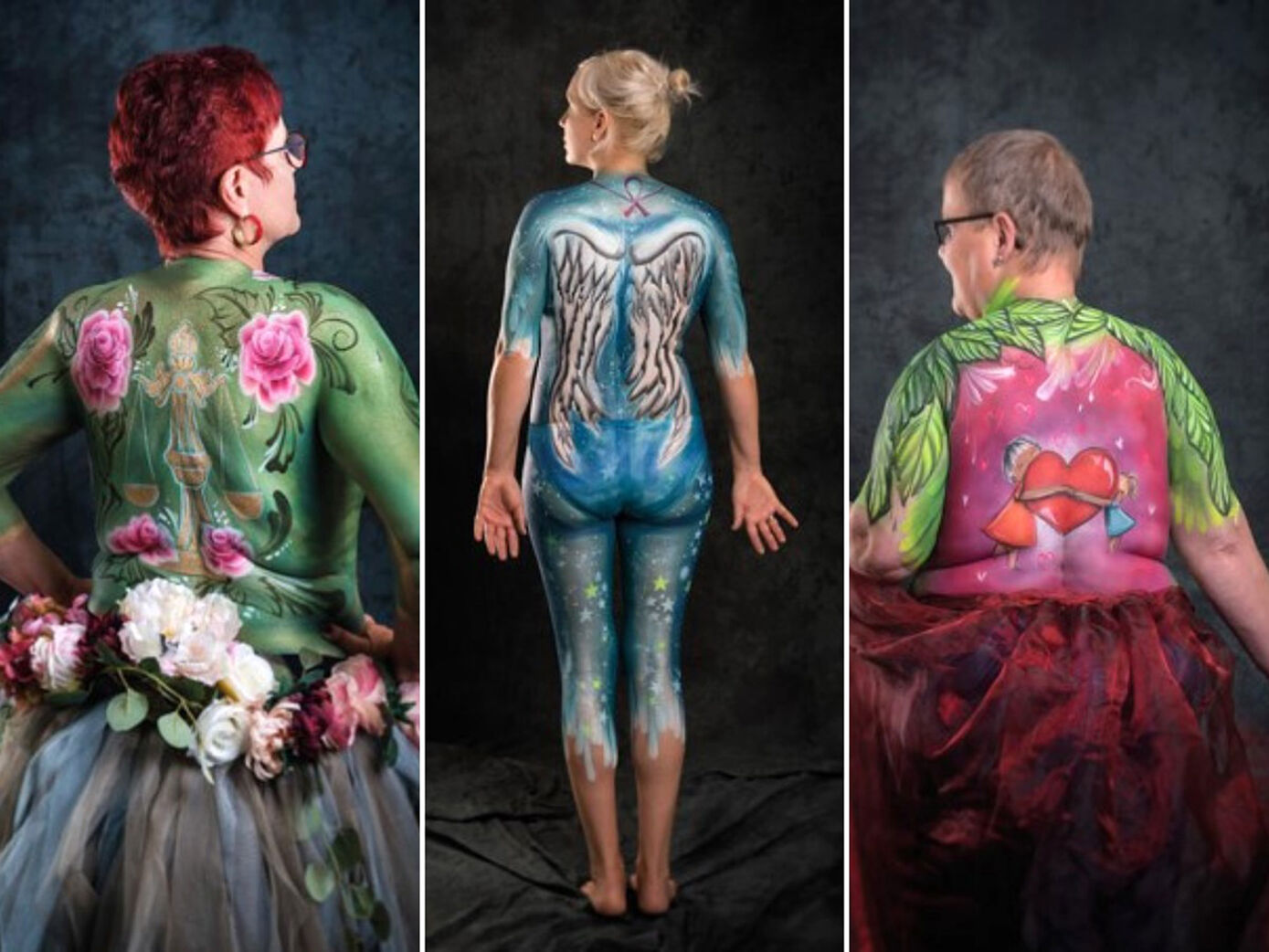 Bodypainting-Ausstellung , © Silke Kirchhoff, Marcus-Andreas Mohr