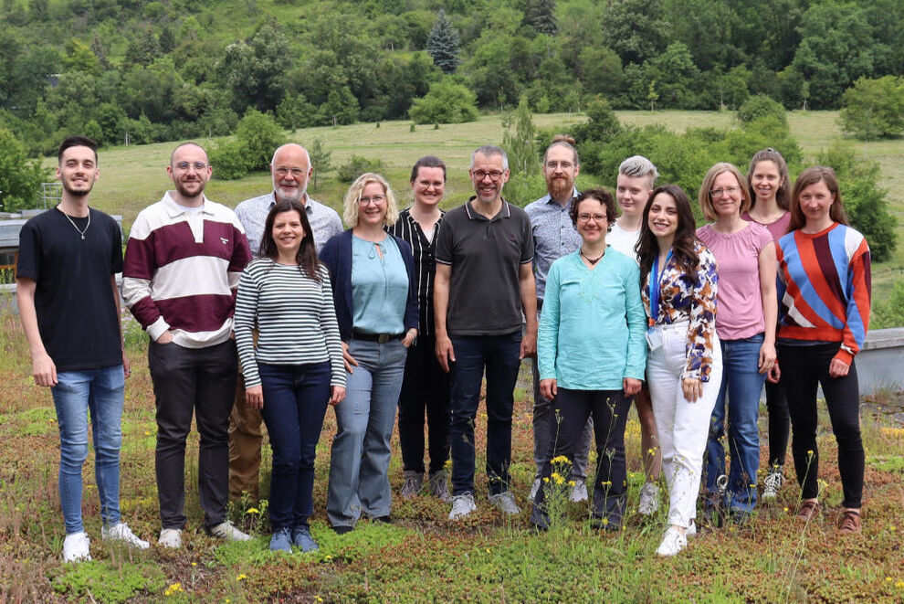 Gruppenbild der AG Klinische Biophotonik