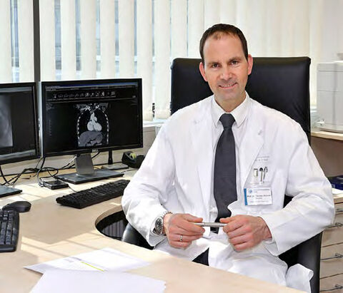 Prof. Torsten Doenst leitet die Klinik für Herz- und Thoraxchirurgie seit Herbst 2010 Foto: Szabó