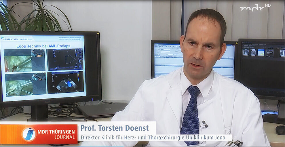 Minimal-invasive Herz-OP aus Jena - MDR Thüringen Journal