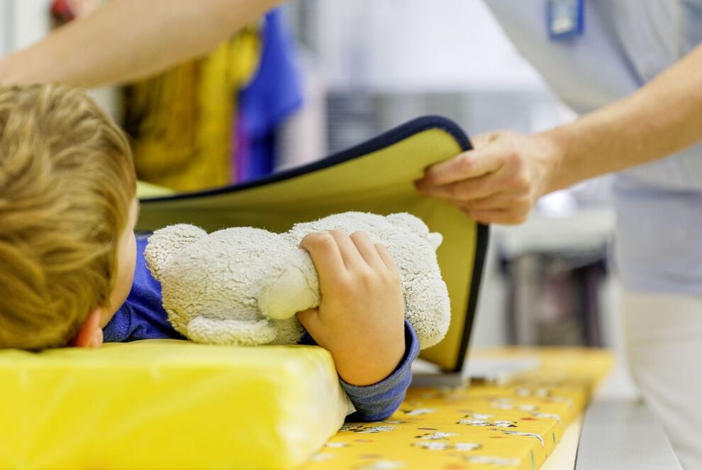 Röntgen in der Kinderradiologie am Universitätsklinikum Jena (Foto: UKJ)