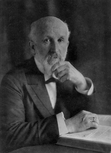 Oscar Hertwig (1849-1922). Foto: Rudolf Dührkoop, Hamburg.