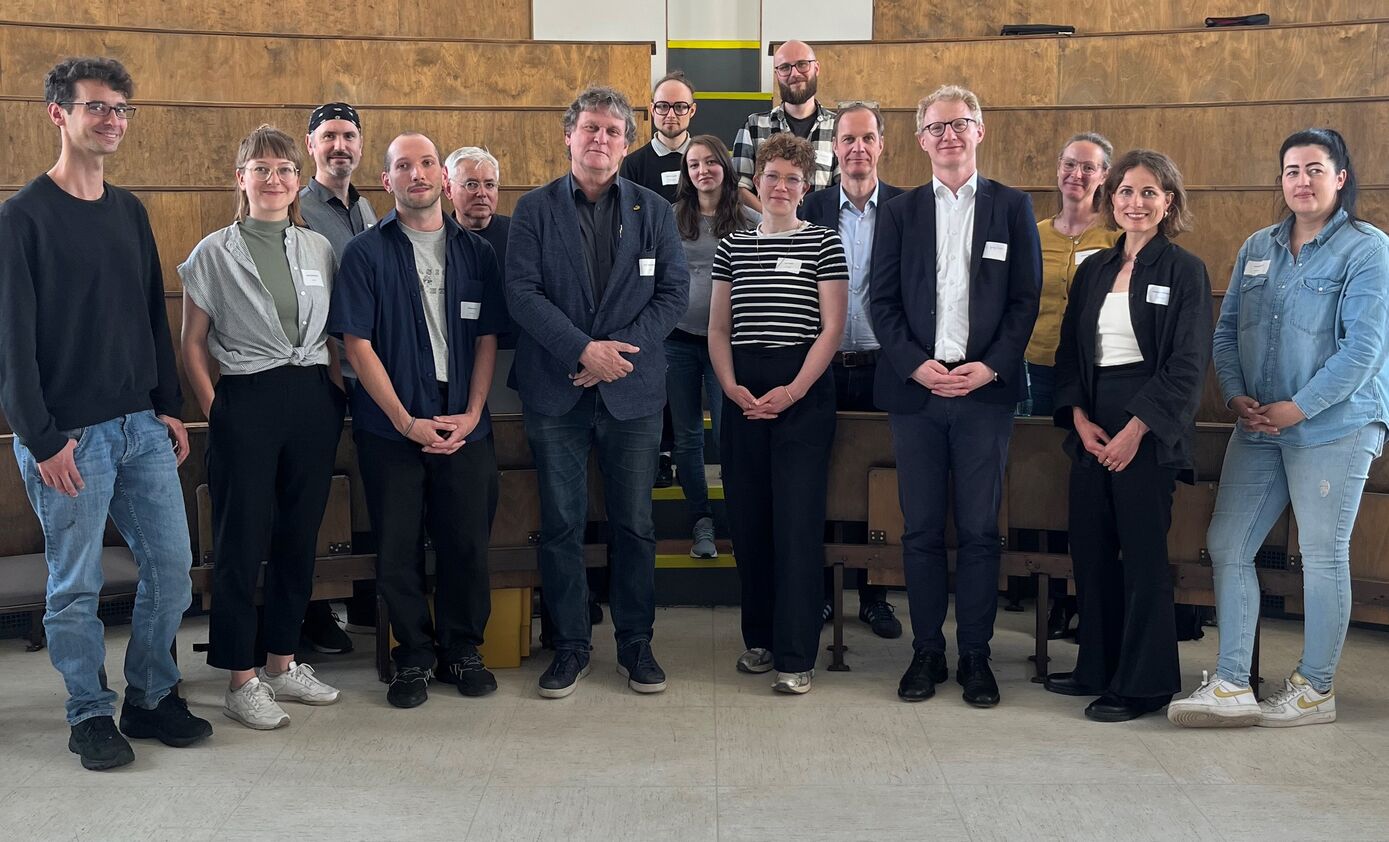 Gruppenfoto des Verbundes anlässlich der Ergebnispräsentation am 06.06.2024, Foto von Kristina Noeh