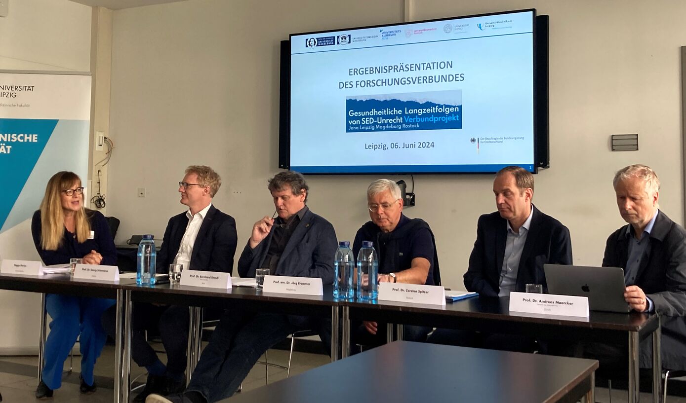 Pressekonferenz zur Ergebnispräsentation, Foto von Annemarie Bierstedt